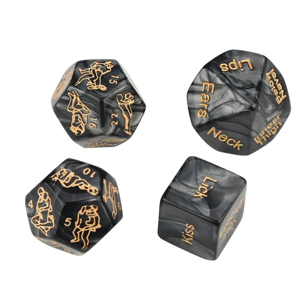 ST504  - 4 Piece Dice Set 12 Side