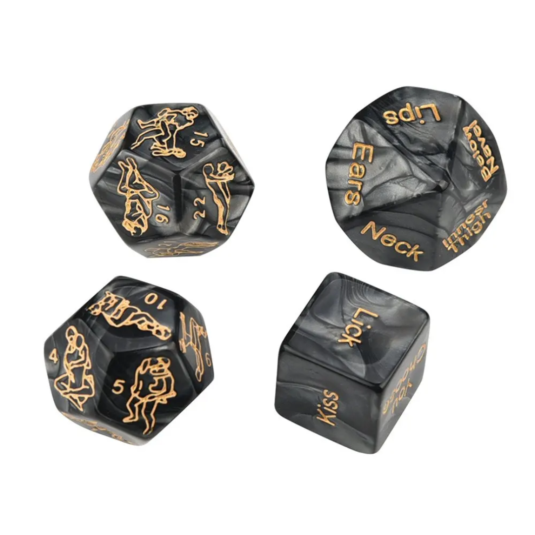 ST504  - 4 Piece Dice Set 12 Side