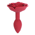 AT41 Romantic Rose Silicone Anal Plug
