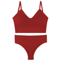 HD16 Seamless Panty And Wireless Push Up Sport Bra Sets