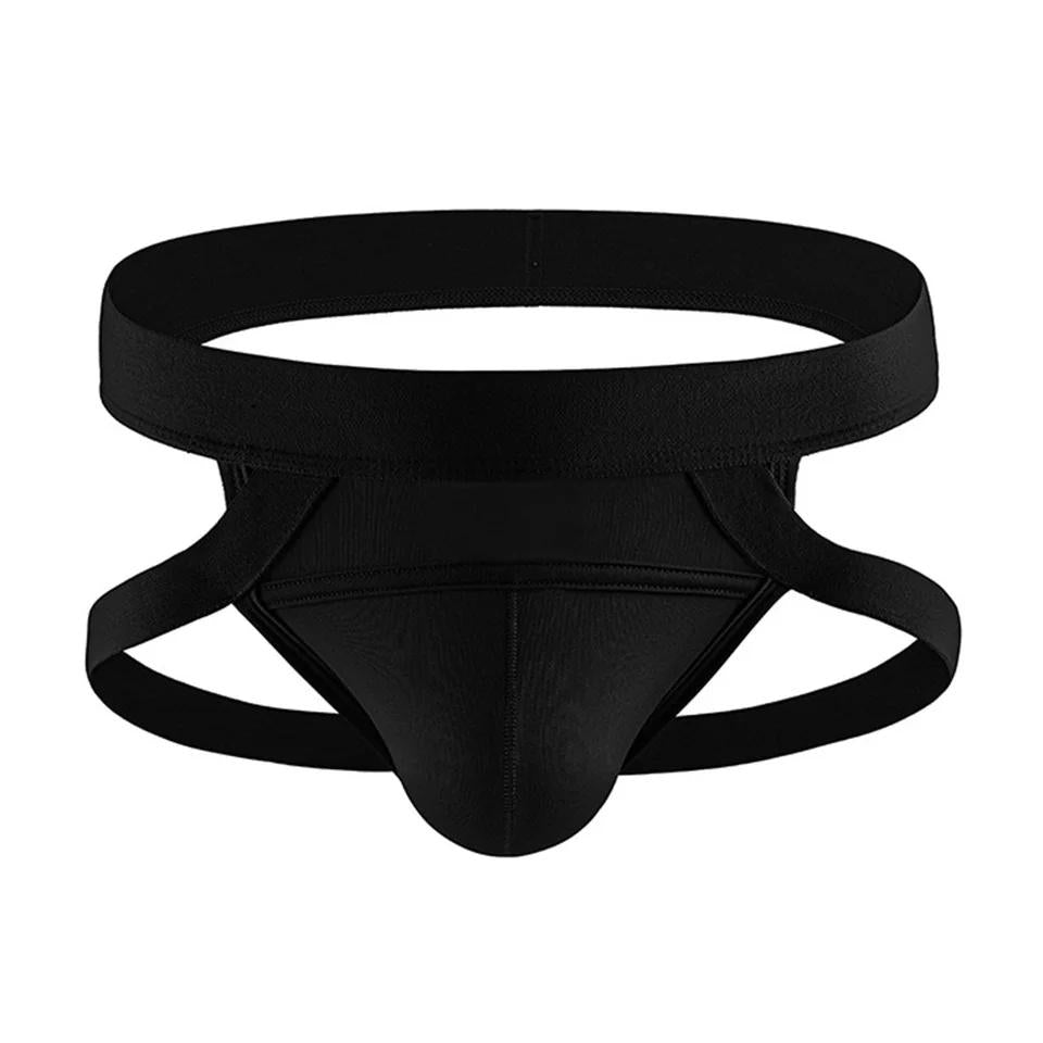 AE785 Jockstrap Convex Pouch Low Waist Open Back Thong