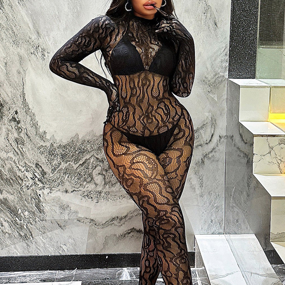 WC79 Full Coverage Mesh/Fishnet Bodystocking