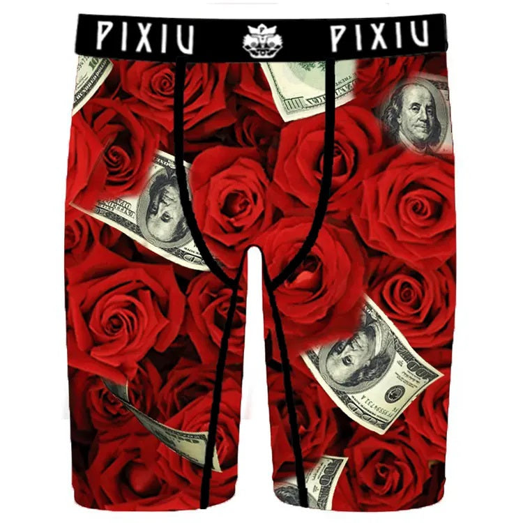 MX44 Roses and Dollar Design Men Boxer