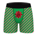 M398S X-MAS Bow Costume Boxer Shorts