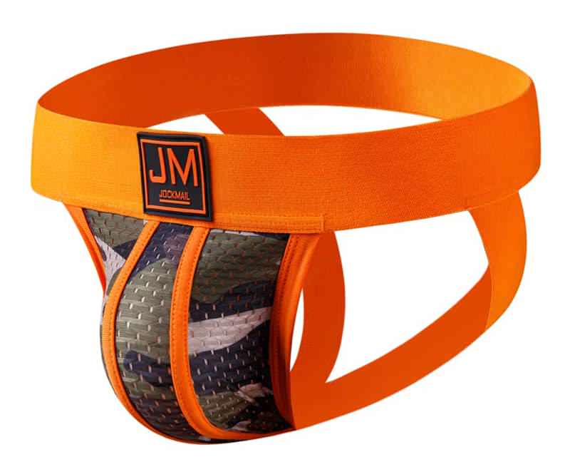 M233 Breathable Mesh Camouflage Print Jockstrap