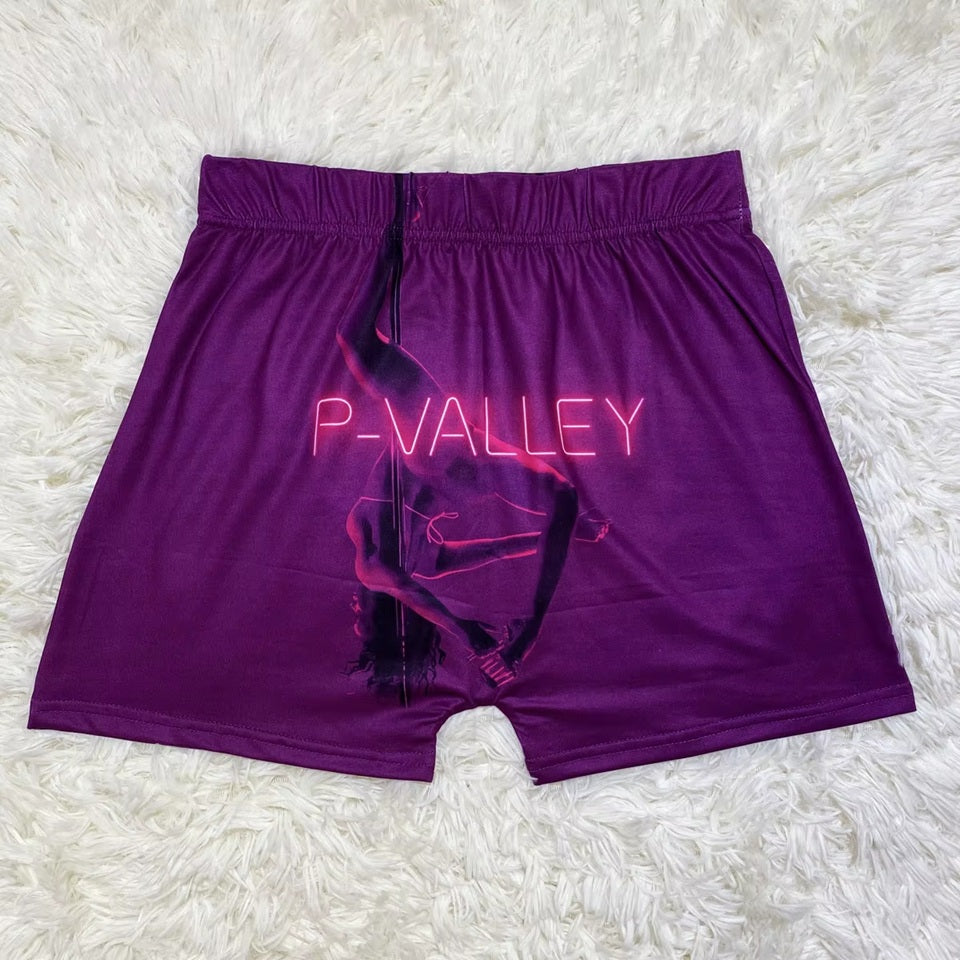 D843 P-Valley Snack Shorts/Cover-up