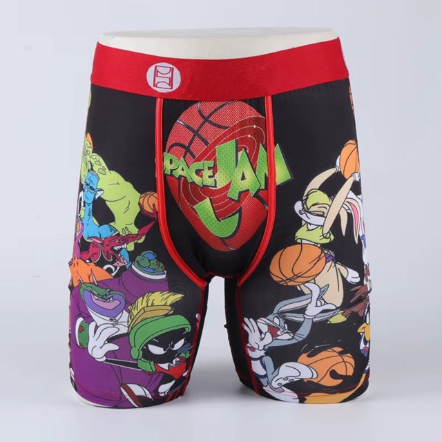 SJ75 Full Length 3D Cartoon Printed Boxer