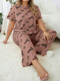 WM44 Two Piece Women Pajama Set