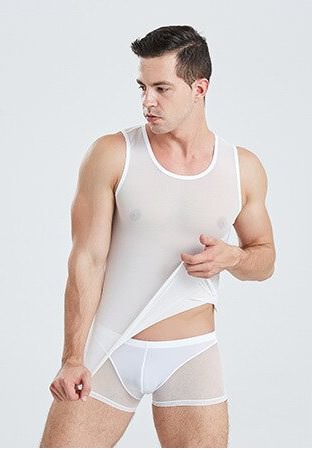 F48 Men Mesh Tank Tops