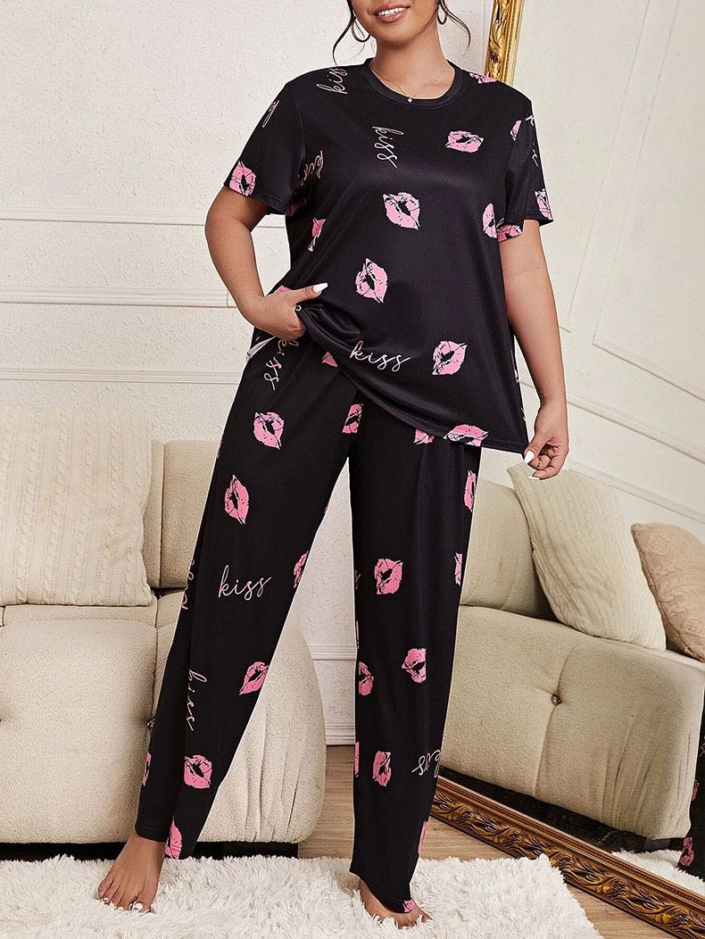 PS17 Two-piece Short-sleeved Sleepwear