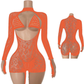 L215 - 3Pieces Exotic Dancewear Diamond Outfits