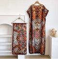 CM Satin Full Length Kaftan/MooMoo