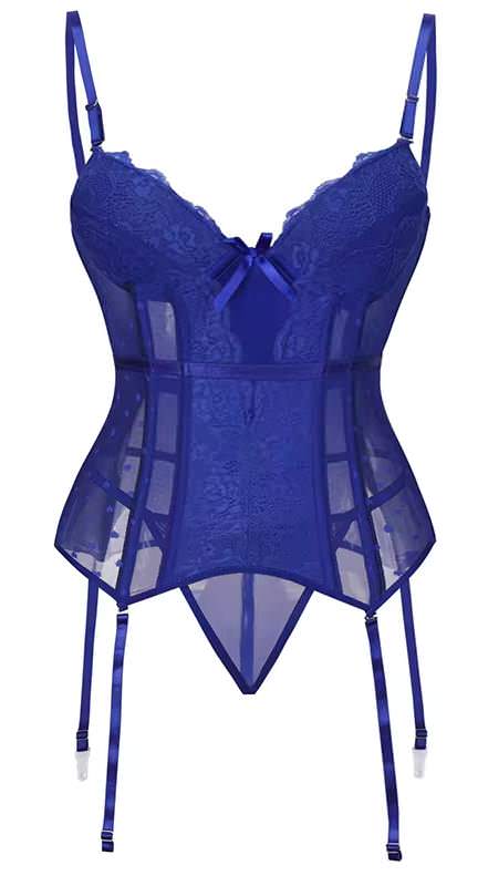 P857 Bustier with Adjustable Back Hook and Eye Closure