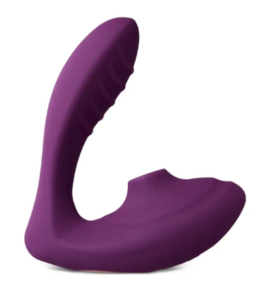 ZJ12 Dark Purple 10 Speeds Clitoral Sucking