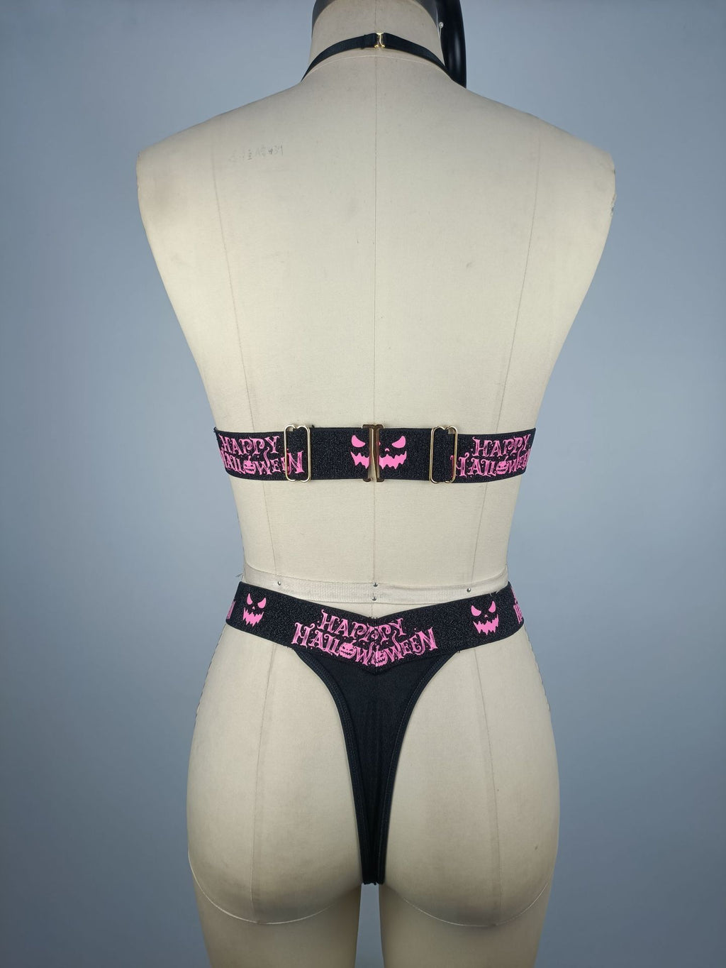 CH23 Chain Happy Halloween Thong Set