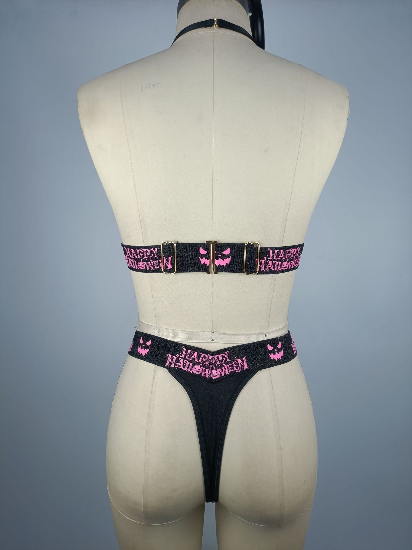 CH23 Chain Happy Halloween Thong Set