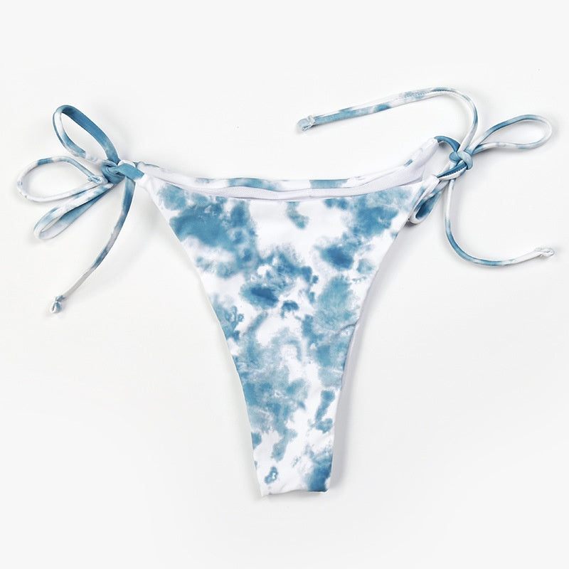 SH014 Four-Piece Tie-Dyed Bikini Set