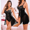 SN644 Lace and Mesh Teddy/Babydoll