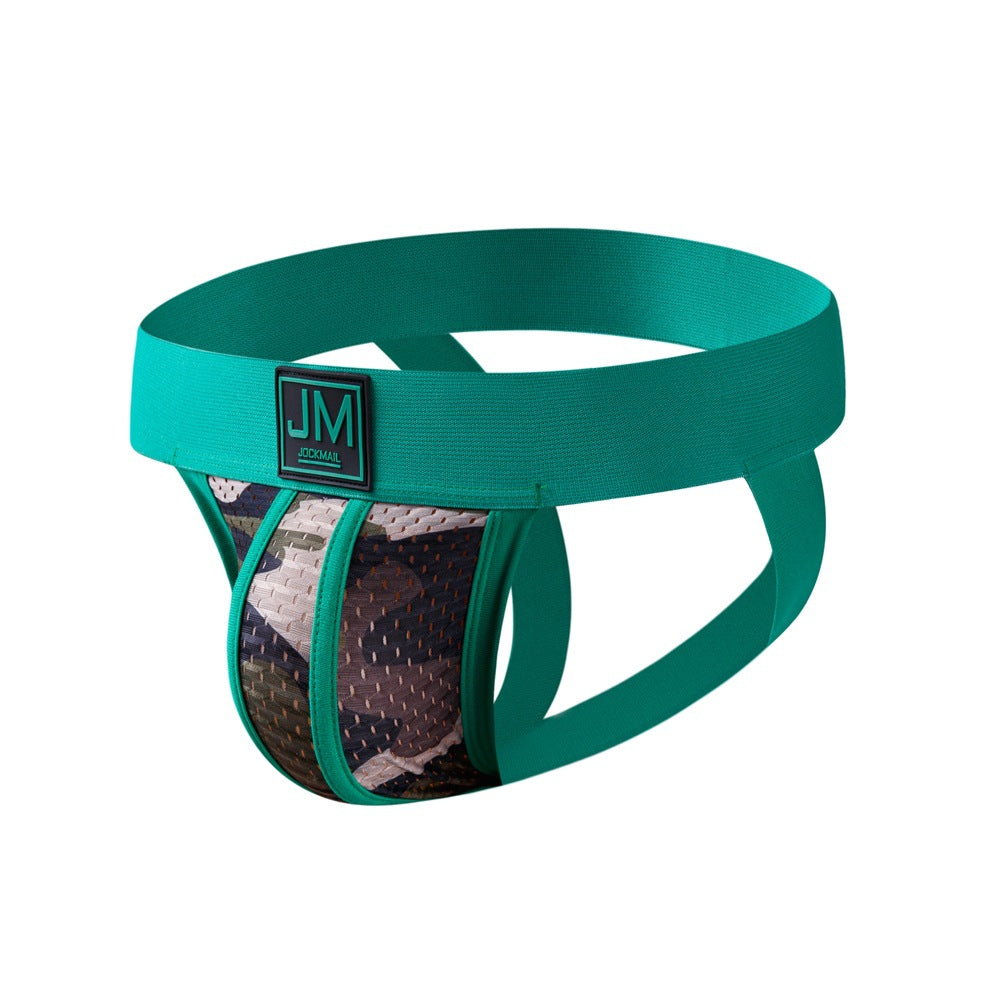 M233 Breathable Mesh Camouflage Print Jockstrap
