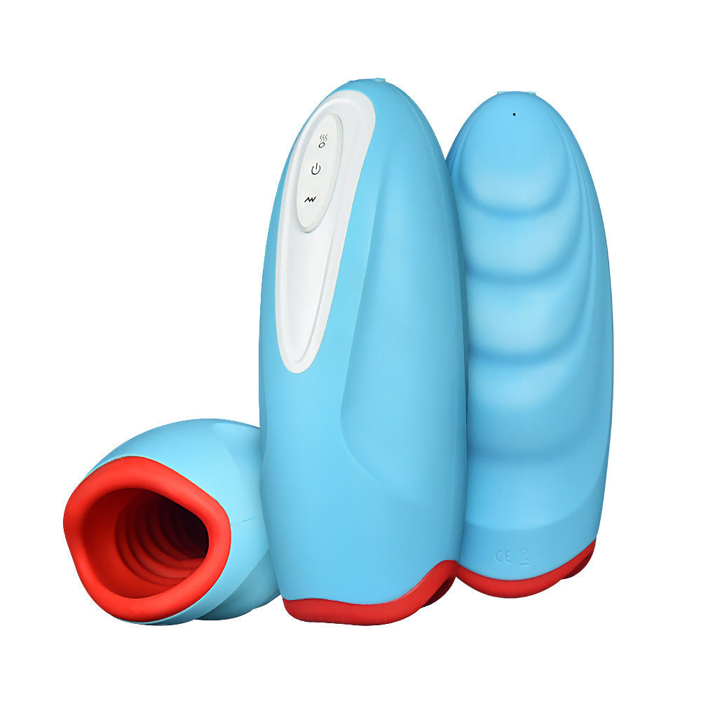 XM7 Rechargeable Male Masturbation Cup Stroker with 10 Vibrating Modes