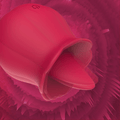 RX7 Tongue Licking Rose Vibrator