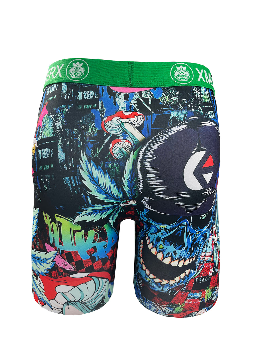 MX22 Monster Skull and Mushroom Men Boxer