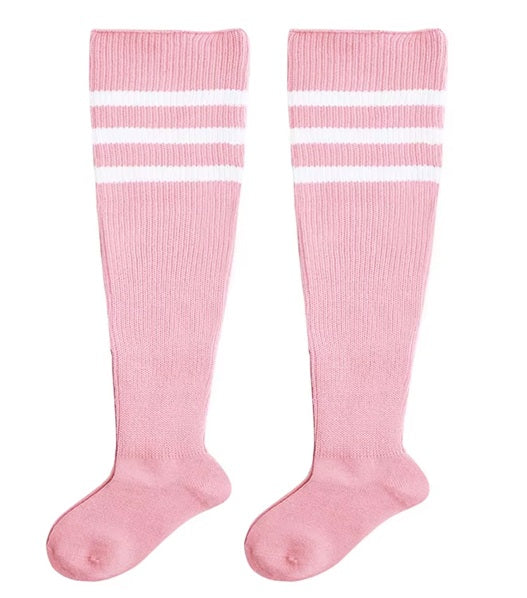CS14 Plus Size Thigh High Socks w/Buckles