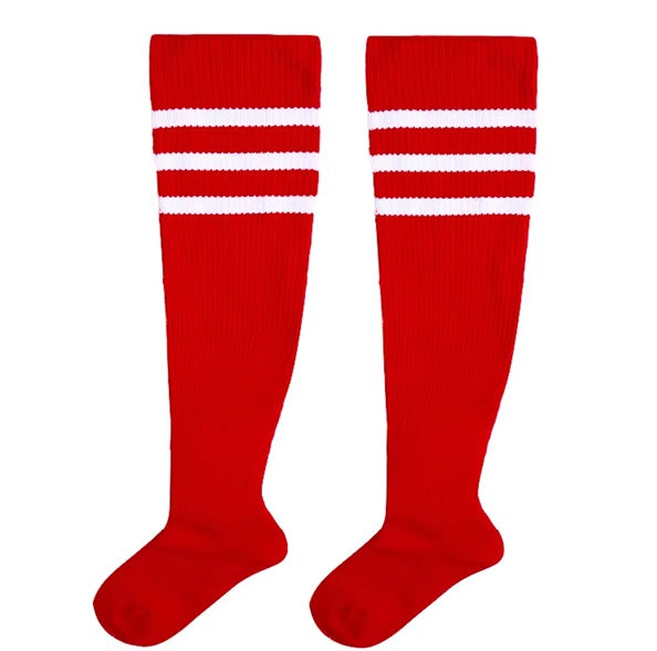 CS14 Plus Size Thigh High Socks w/Buckles