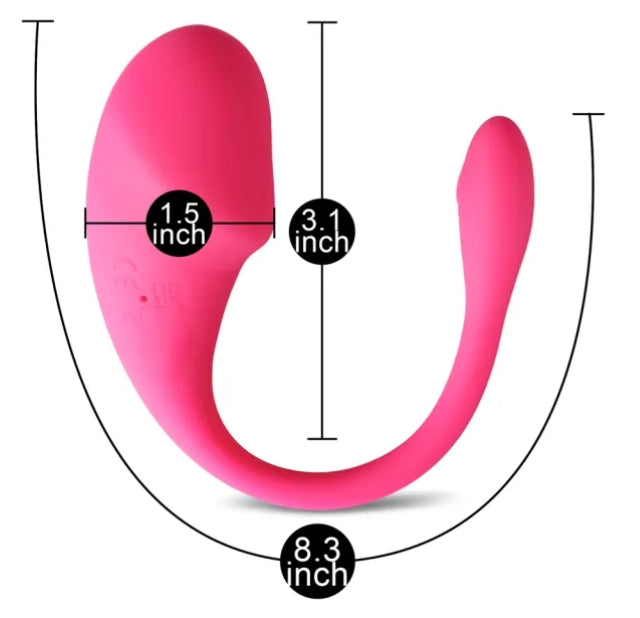 B47 10-Speed APP and Remote-Control Vibrator