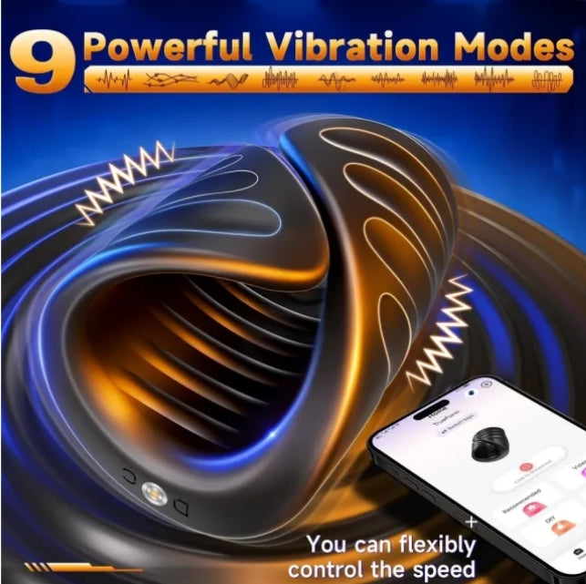 MN19 Rechargeable Silicone Male Masturbator