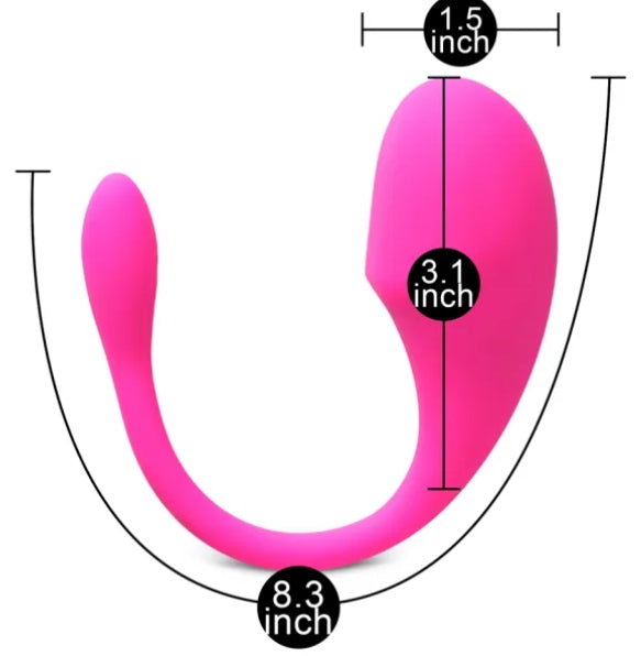 X106 App Remote Control Clitoral Vibrator