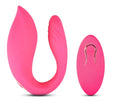 HB86  Remote Control 10-Speed Pink Color Rechargeable Silicone Vibrator