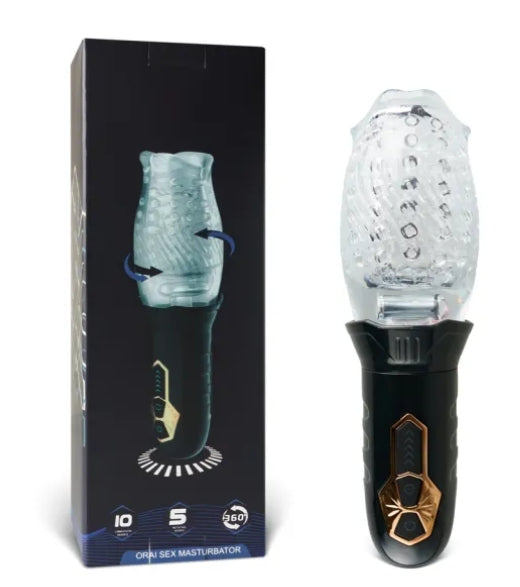 AER360 - 360 Masturbator + Oral Love Exerciser
