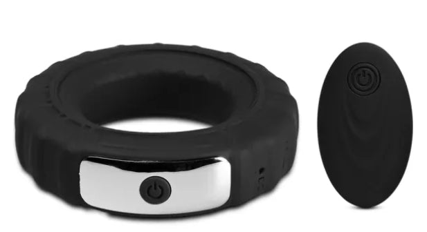 JH04 Silicone Remote Control Wheel Shaped Cock Ring