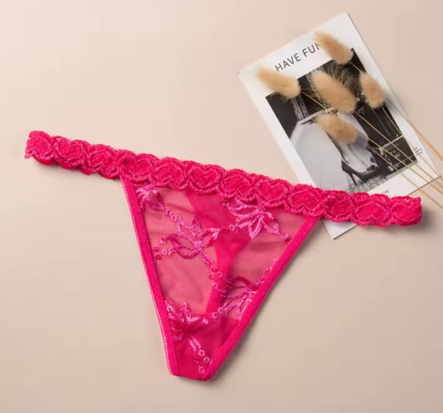 KF19 (Small/Medium) Sexy Lace Thong