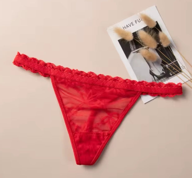 KF19 (Small/Medium) Sexy Lace Thong