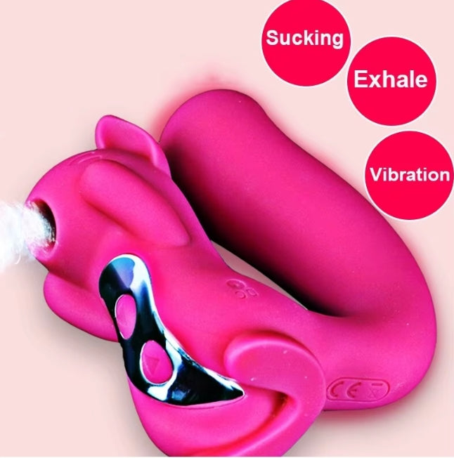 S039 Silicone Squirrel Clitoral Sucking Massager