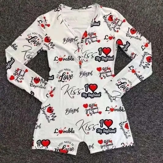 VL10 -  All You Need Is Love Long Sleeve Pajama