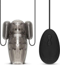X019 -  20 Speeds Black Color Penis Trainer with 2 Vibrators