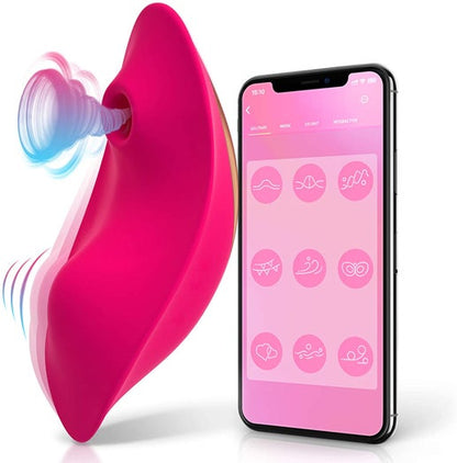 CD01 Wireless Phone Control Vibrator Clitoris Sucker